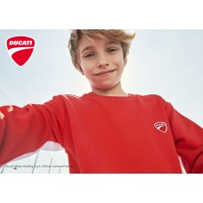 DUCATI RED CLOSED SWEATER